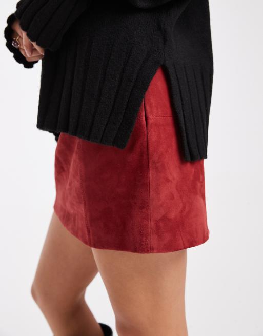 ASOS DESIGN knitted wide sleeve jumper in black, 3 of 4