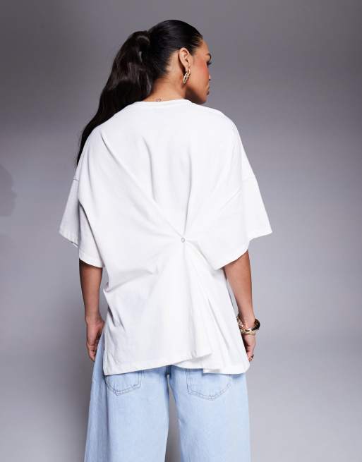 Knot Tee in White