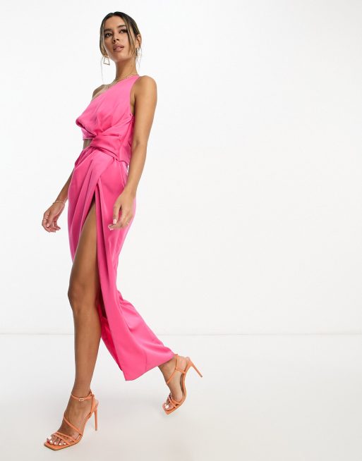 Pink knot clearance dress