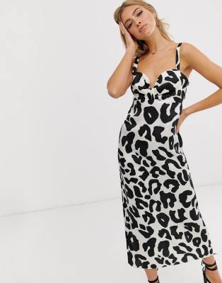 tie knot maxi dress