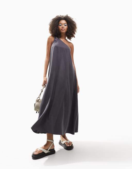 Asos one outlet shoulder midi dress