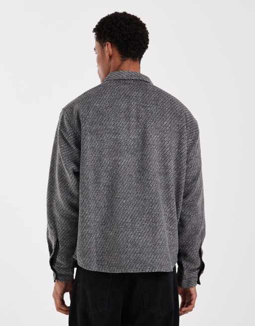 ASOS DESIGN - Koksgrå oversized skjorte, 3 af 5