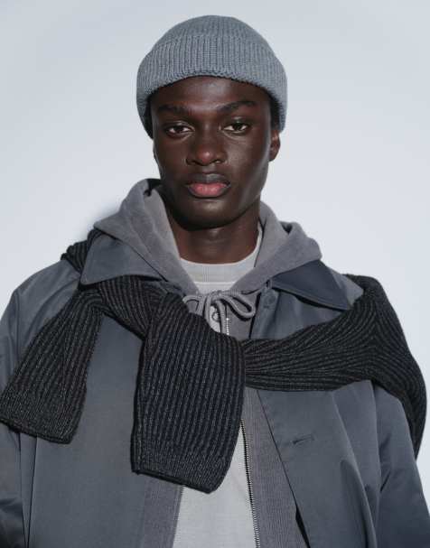 ASOS DESIGN - Koksgrå oversized trenchcoat - view 1