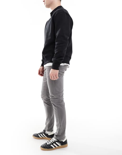 ASOS DESIGN - Koksgrå skinny-chinos , 2 af 5