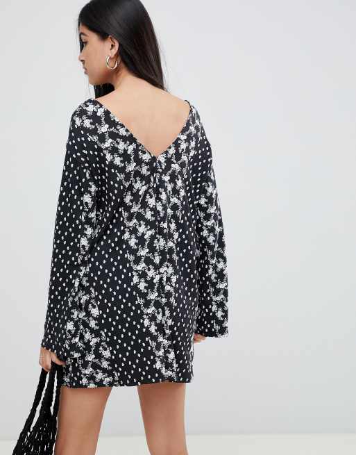 ASOS DESIGN – Kombinezon z drobnym nadrukiem, 2 z 4