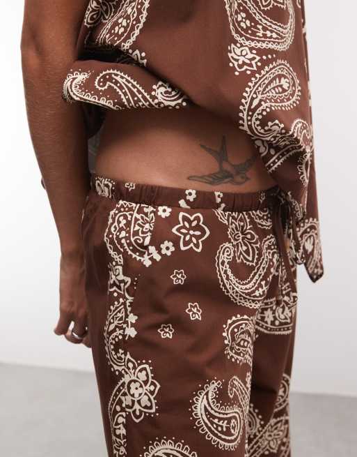 ASOS DESIGN Kombiteil-Hose mit weitem Bein und Tunnelzug, 4 von 5