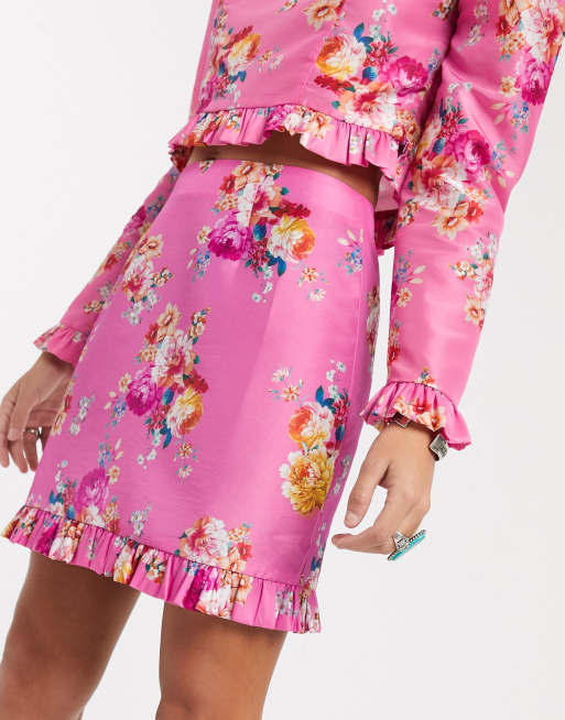 ASOS DESIGN – Rosa geblümtes Kombiteil, 2 von 2