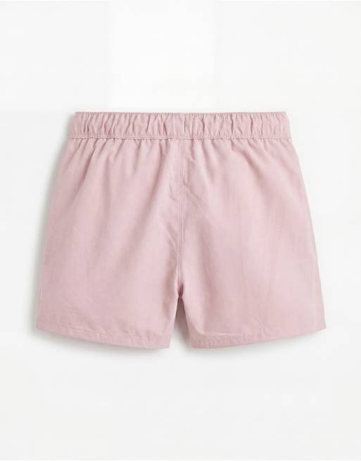 ASOS DESIGN - Korte badeshorts i pink, 7 af 7