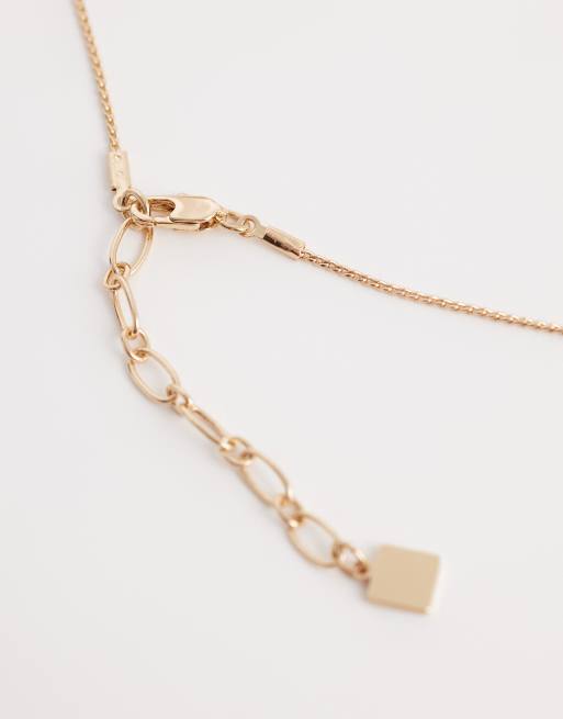 ASOS DESIGN - Korte ketting met bolle sterretjes in goudkleur, 4 van 4