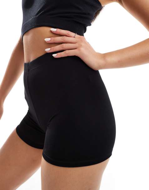 ASOS DESIGN - Korte leggingshorts i sort - view 1
