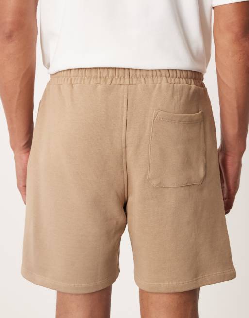ASOS DESIGN - Kortere short in beige , 4 van 5