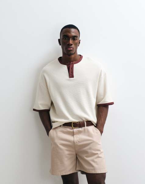 ASOS DESIGN - Kortere short in beige - view 1