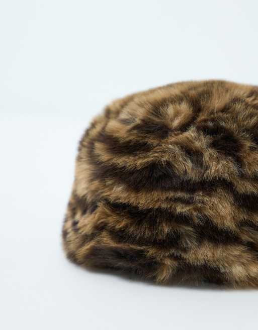 ASOS DESIGN Kosakenhut in Tigeroptik, 4 von 4