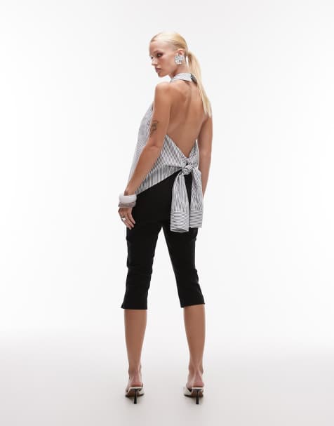 ASOS DESIGN – Koszula bez rękawów w paski - view 1