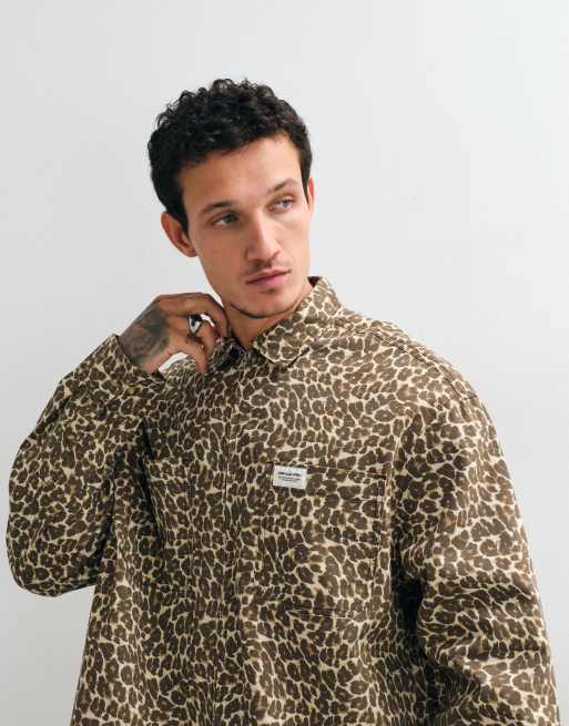 ASOS DESIGN – Koszula oversize o pudełkowym kroju w cętki, 4 z 5