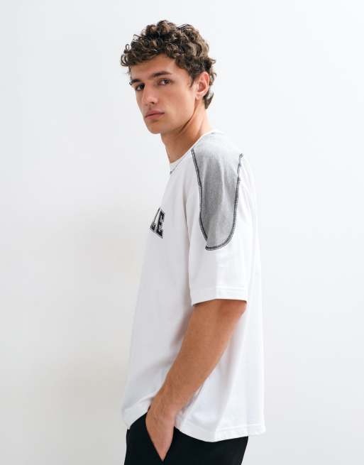 ASOS DESIGN kraftig boxig oversize t-shirt med Marseille-grafik, 4 av 5