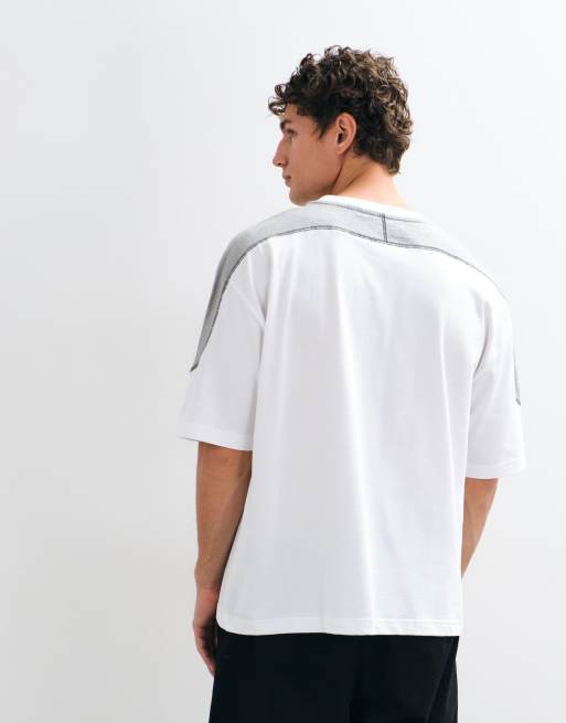 ASOS DESIGN kraftig boxig oversize t-shirt med Marseille-grafik, 5 av 5