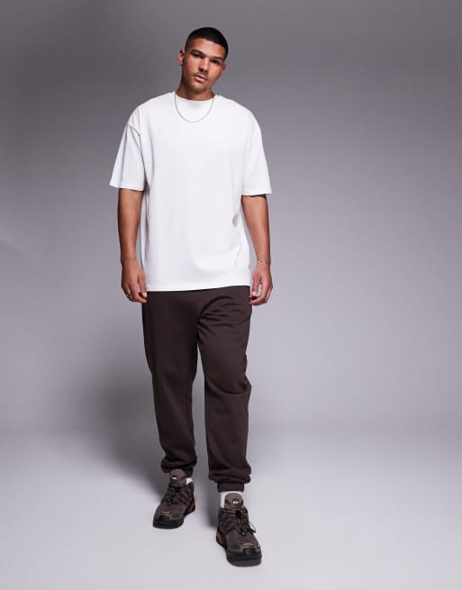 ASOS DESIGN - Kraftig og oversized hvid T-shirt , 3 af 4