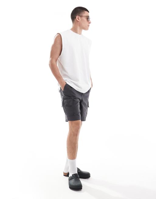 ASOS DESIGN - Kraftig oversized tanktop i hvid, 2 af 5