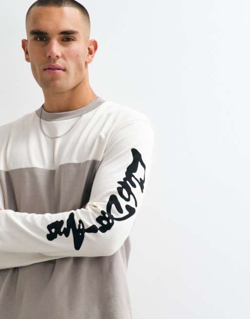 ASOS DESIGN kraftig T-shirt med afslappet pasform og ærmeprint i grøn, 5 af 5