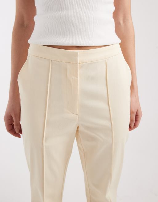 ASOS DESIGN – Kremowe eleganckie dzwony, 4 z 5
