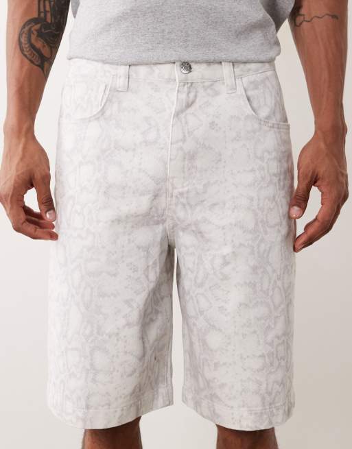 ASOS DESIGN – Krokodilmönstrade, långa jorts, 5 av 5
