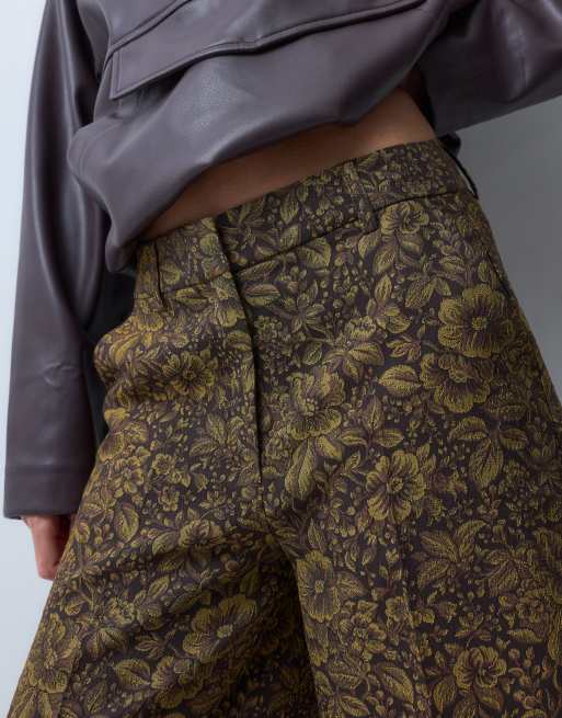 ASOS DESIGN kuloty w kwiatowy żakard, 3 z 5