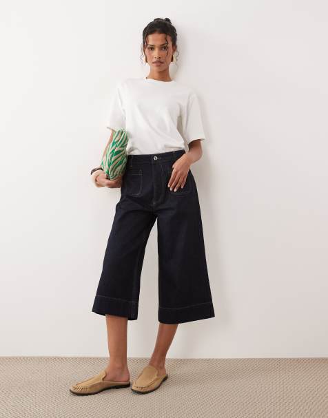 ASOS DESIGN – Kuloty z podwyższonym stanem i kieszeniami z przodu - view 1