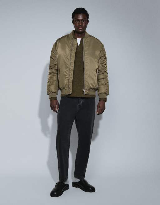 ASOS DESIGN – Kurtka bomberka w kolorze khaki, 5 z 10