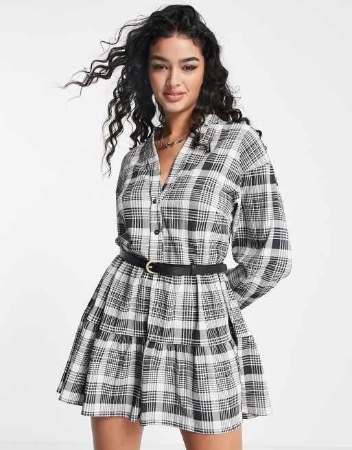 Asos check jumpsuit hotsell