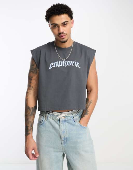 Asos crop top mens on sale