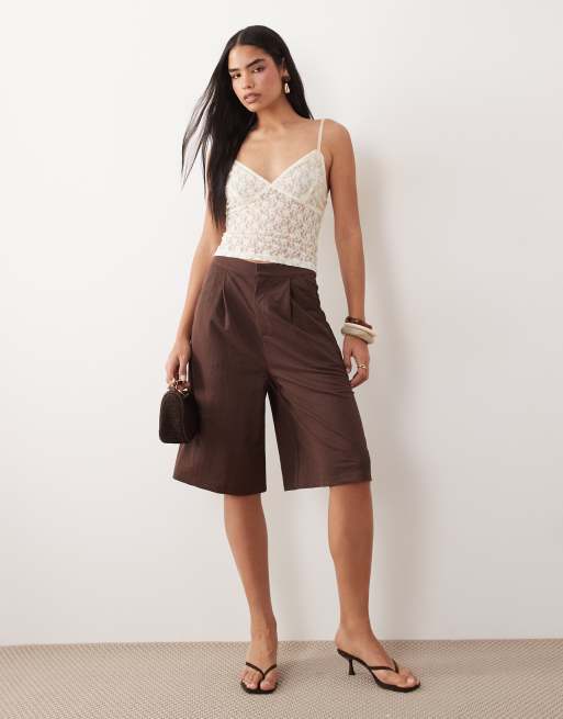 ASOS DESIGN lace cami top in buttermilk, 2 of 4