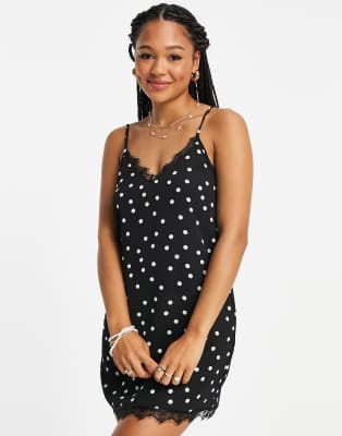 spot slip dress