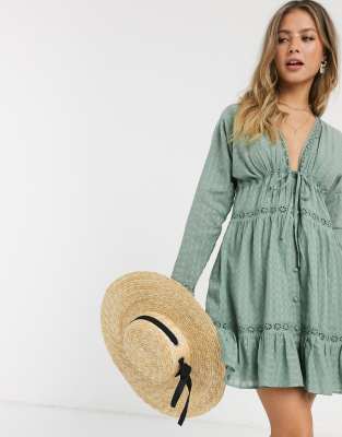 asos mini smock dress