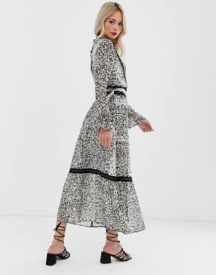 leopard print belt asos