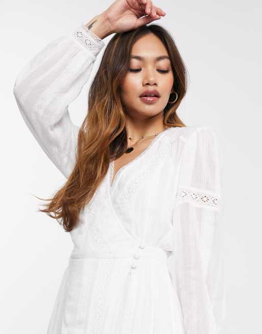 Asos dresses hotsell white lace