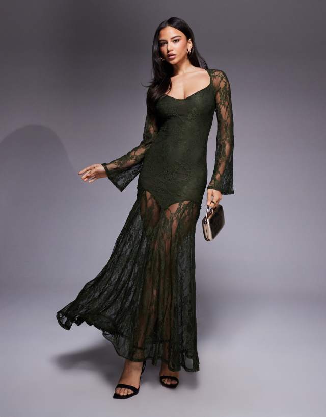 long hoco dress with sleeves Black Sequin Homecoming Dresses with Sleeves – loveangeldress main image 0