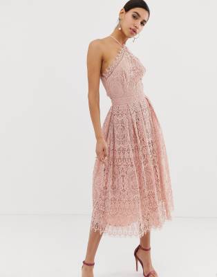 asos kleid pink