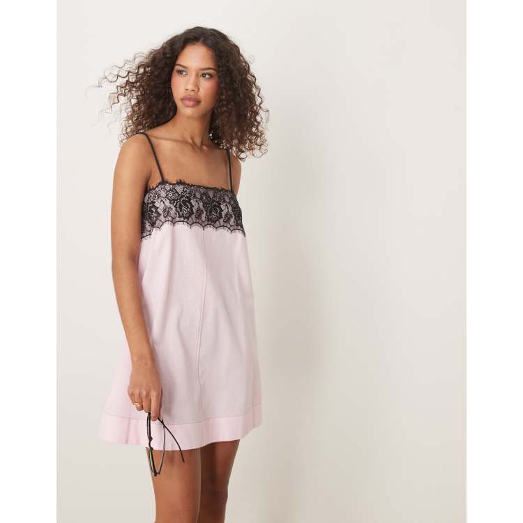 short flowy lace dress Off The Shoulder Dresses: Lace Trimed, Flowy & High Waisted main image 0