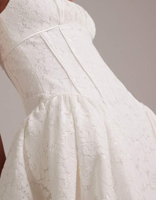 long bridesmaid dresses with lace Black Lace Chiffon A-Line Long Elegant Dress main image 0