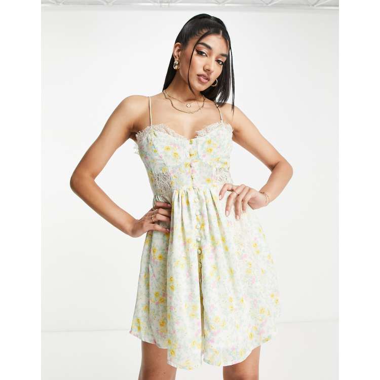 Buy Ditsy Floral Print Summer Dress' from Next USA