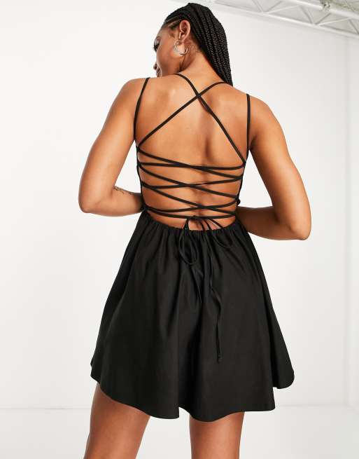 Lace up clearance back dresses