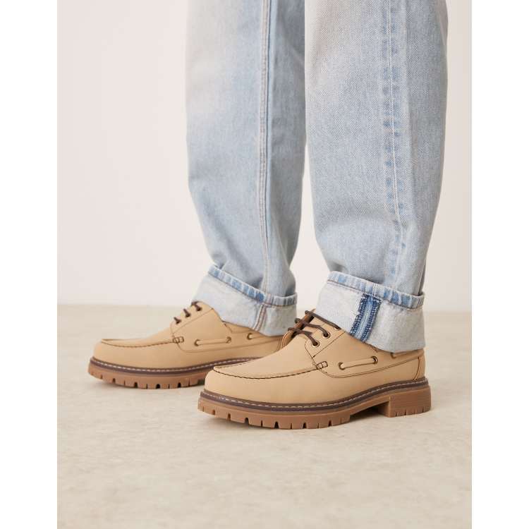 ASOS Lace Up Boat Shoes