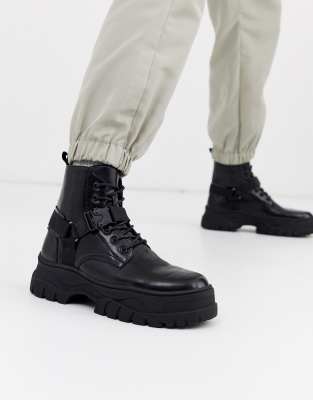 mens chunky sole boots