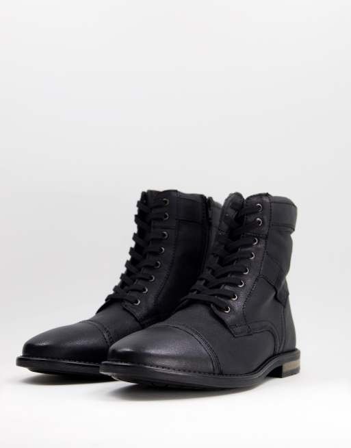 Asos design lace hot sale up boots