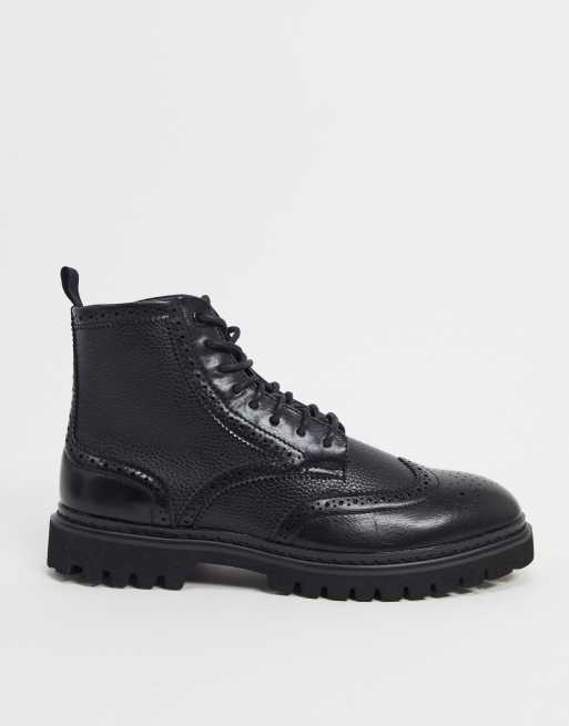 Asos hot sale brogue boots