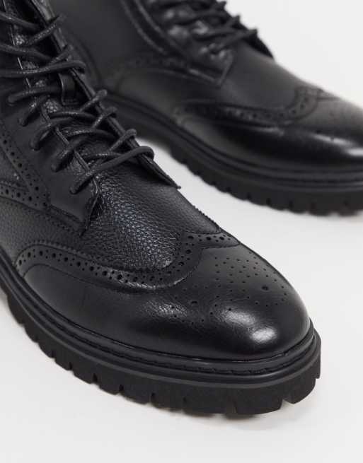 Asos mens hot sale brogue boots