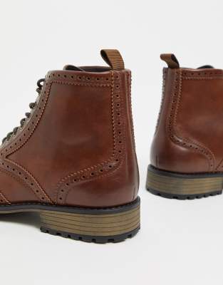 asos brogue boots