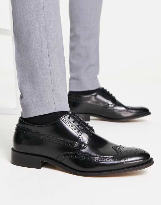 Male Shoes Cleaner With Cloth For Black Leather Polished Derby