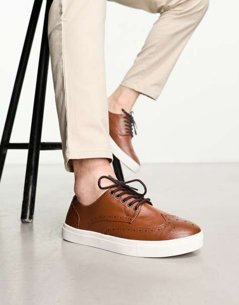 Mens 2025 brogue sneakers